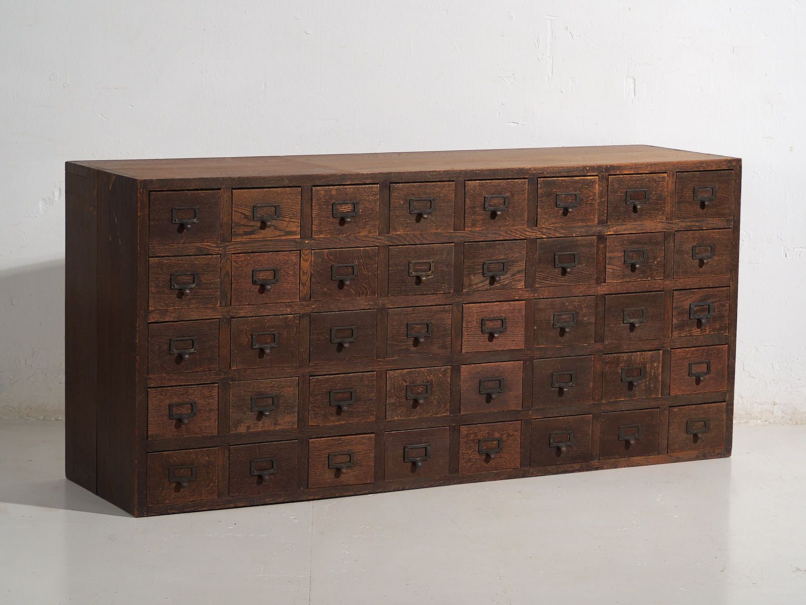 Antique Japanese Kusuri Tansu Pharmacy Sideboard – Taishō / Showa Period (C.1920 1945) #95 photo furniture