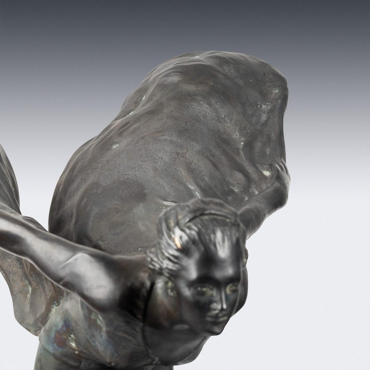 5895.0 Rolls Royce 'Spirit Of Ecstasy' Showroom Bronze, Signed Charles Sykes No.13 photo