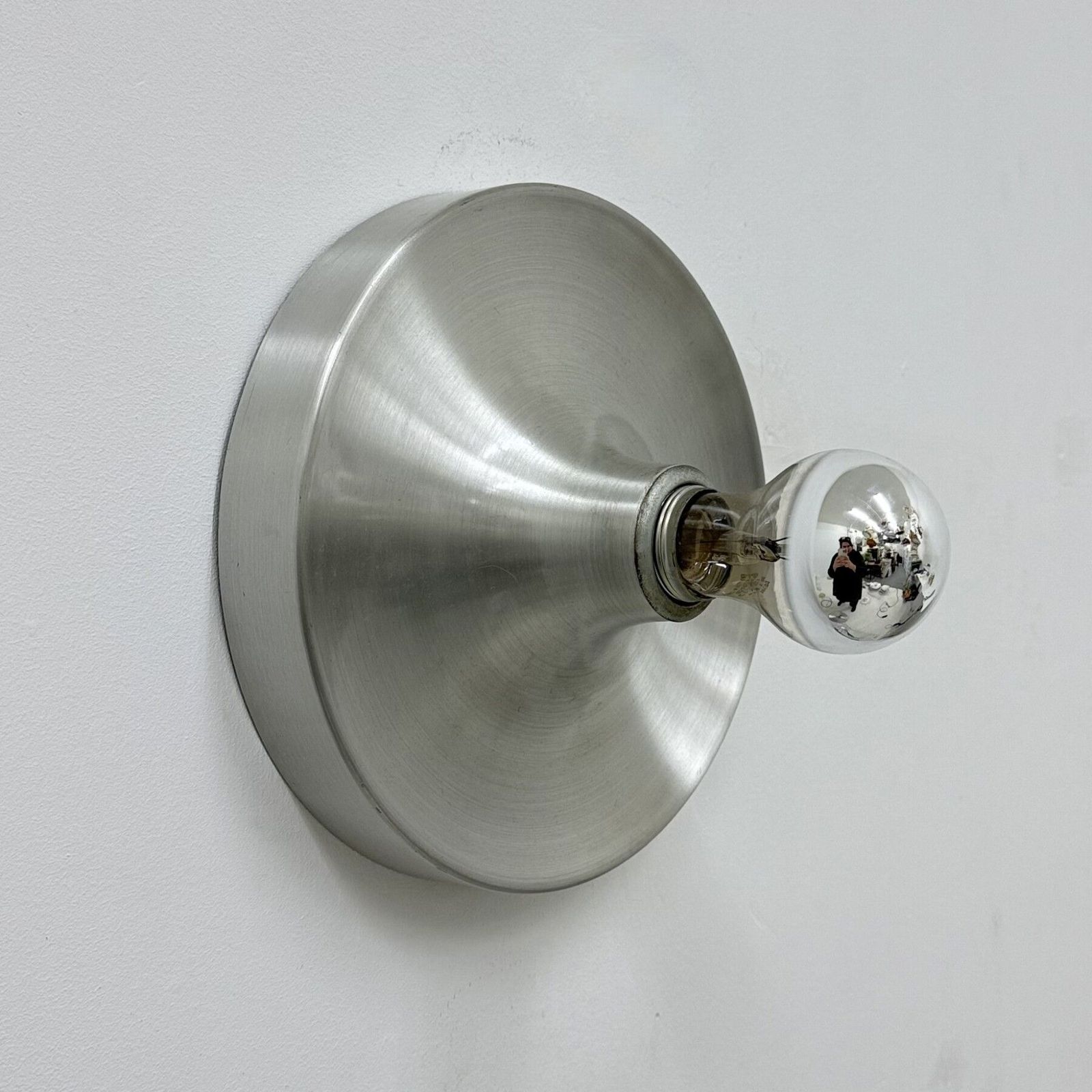 Mid Century Design Honsel Disc Lamp , 1970s Attributed To Charlotte Perriand For Les Arcs photo buy