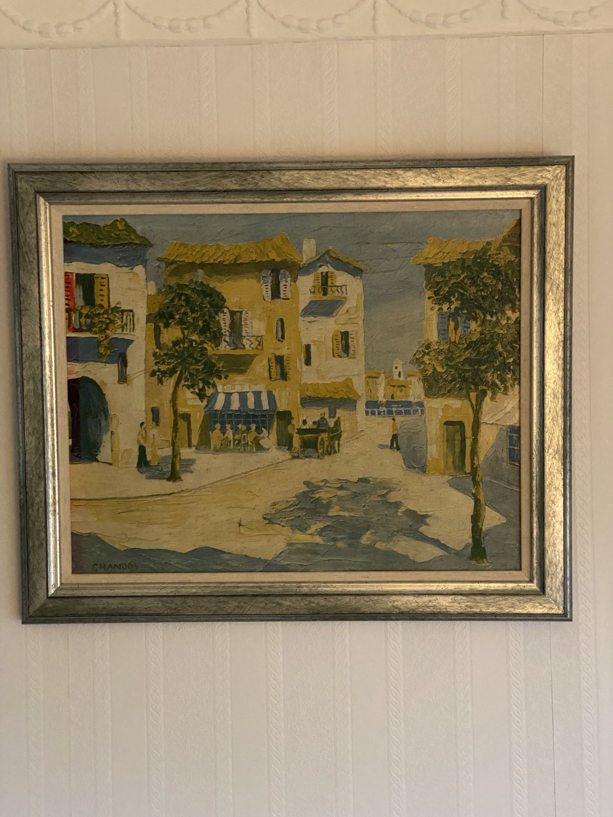 photo buy Chandos 1960s Oil On Canvas, Contemporary