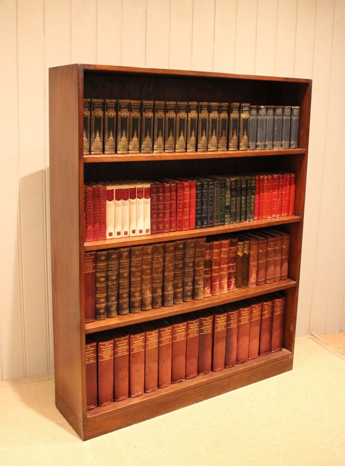 Furniture Large Deal Wood Open Bookcase photo