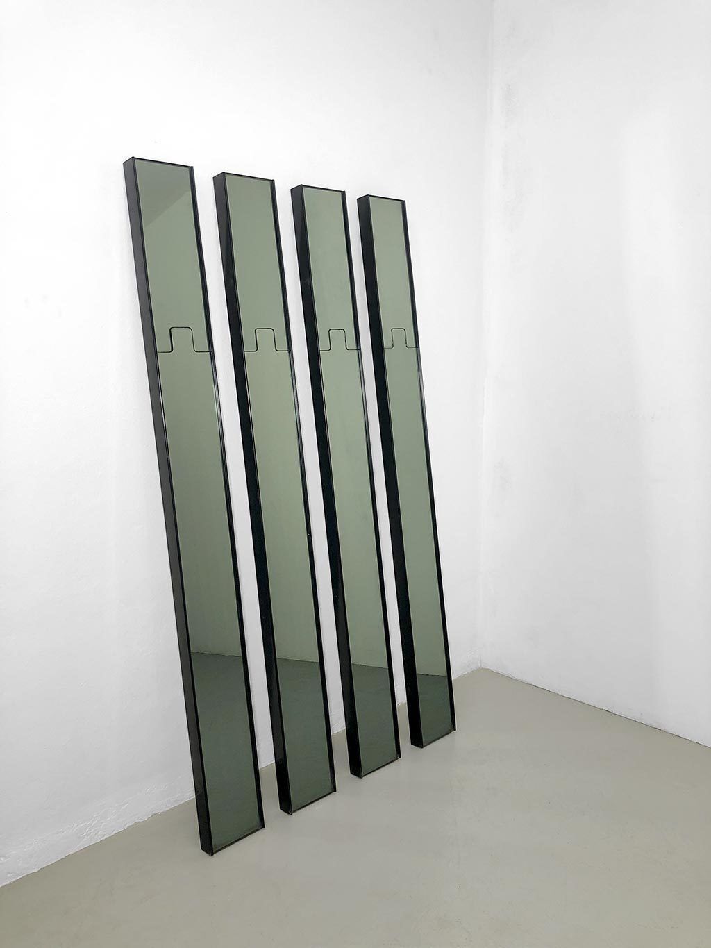 Luciano Bertoncini, Mirrored Coat Rack, "Gronda" By Elco, 1970s