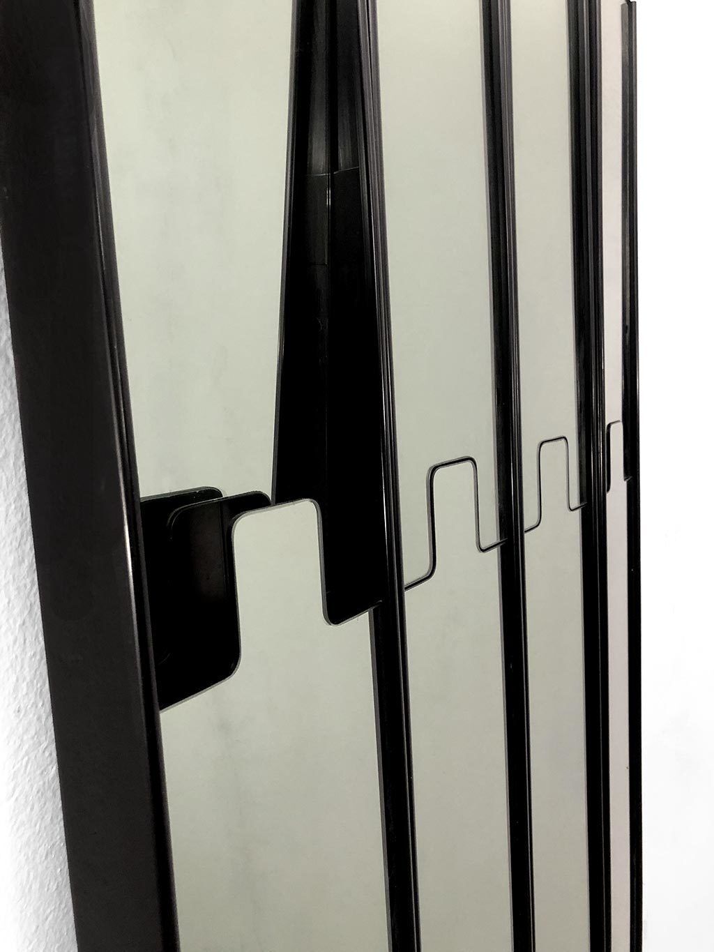 Luciano Bertoncini, Mirrored Coat Rack, "Gronda" By Elco, 1970s photo buy