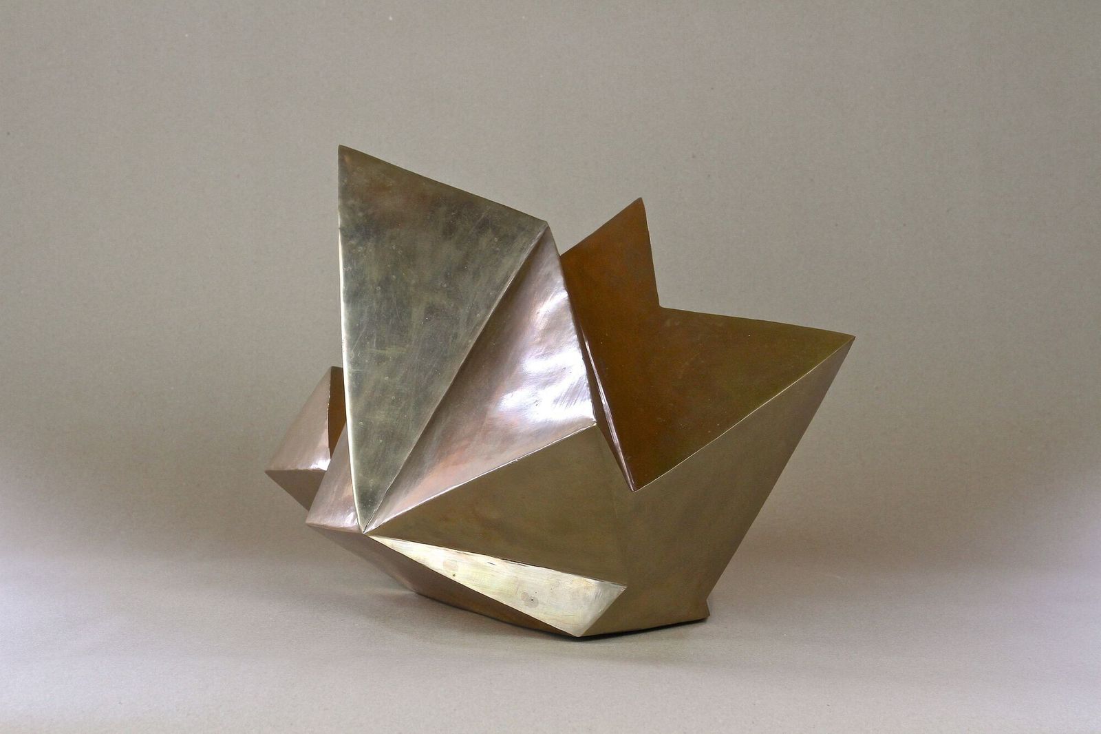 Contemporary Modern Bronze Crystal Sculpture By M. Treml, Austria 2019 photo vinterior