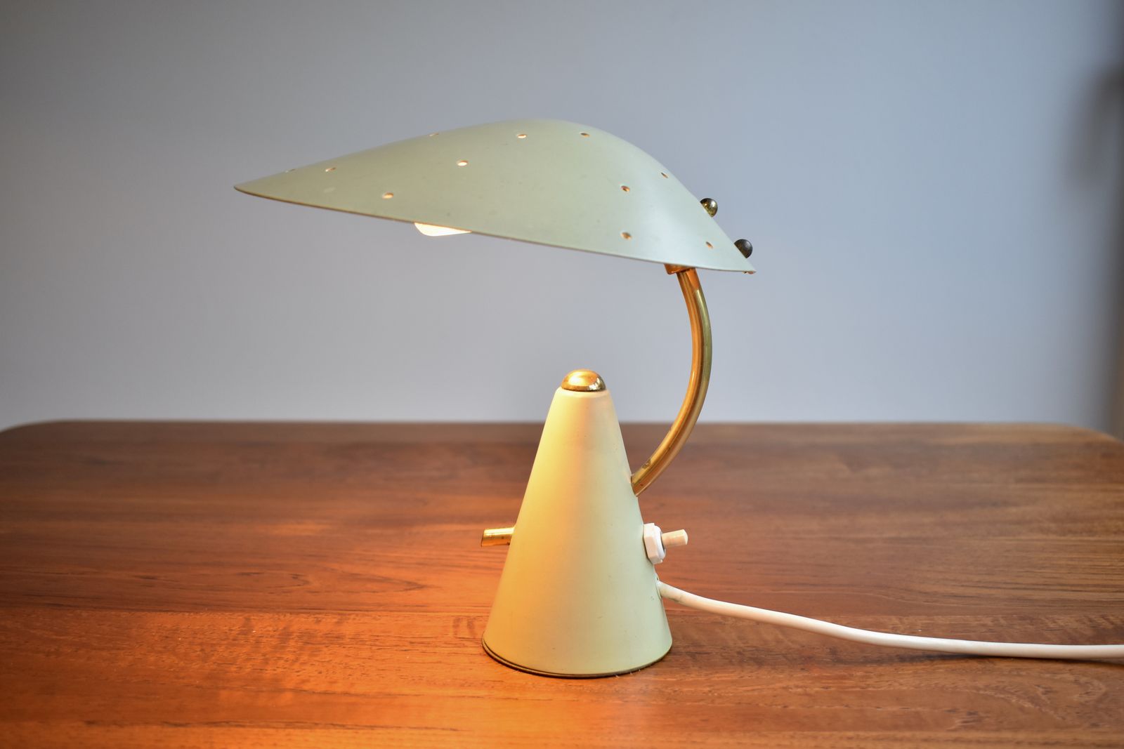 Lighting Small 1960s Midcentury Bookshelf Lamp photo