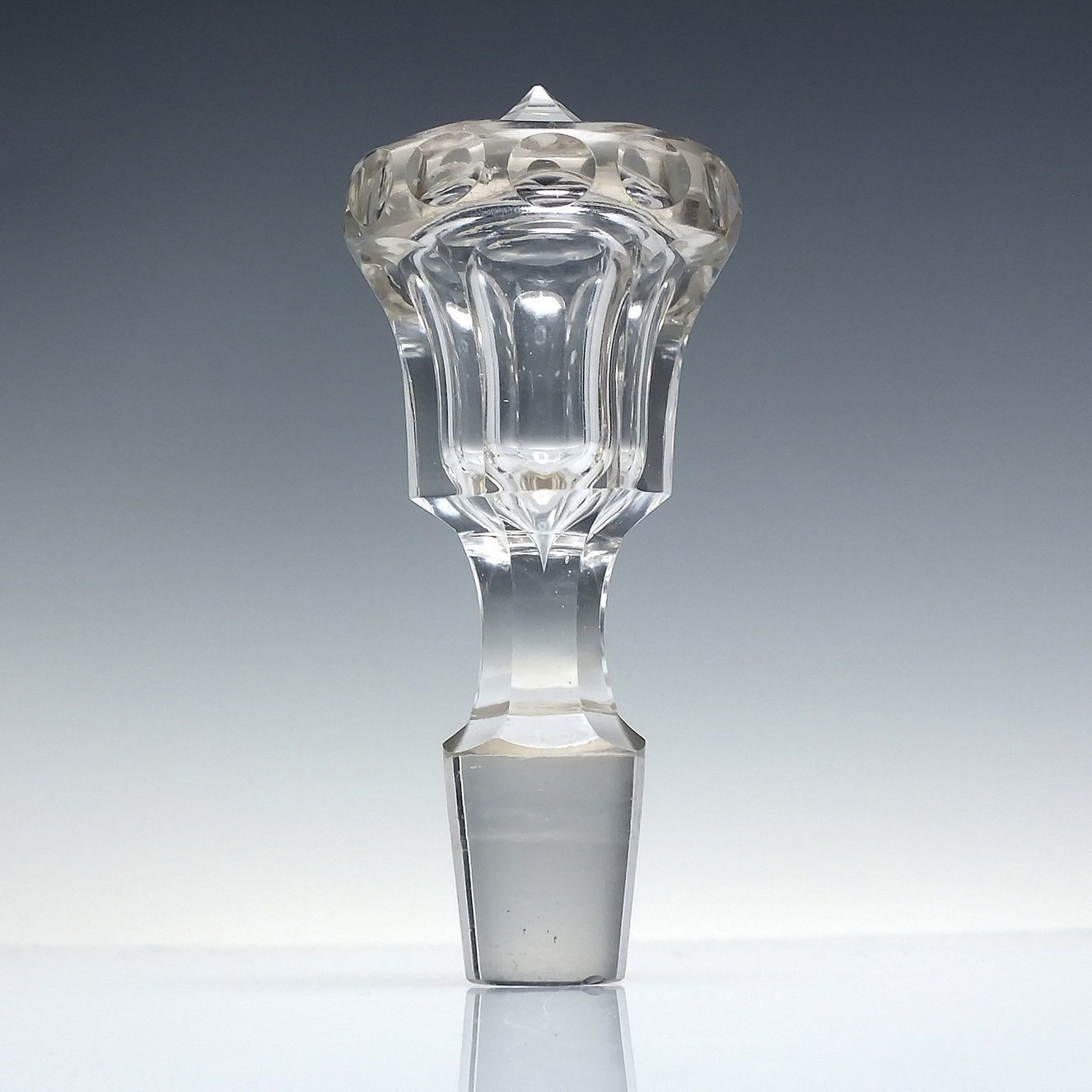 19th Century Magnum Shaft And Globe Glass Decanter C1880 photo 450.0
