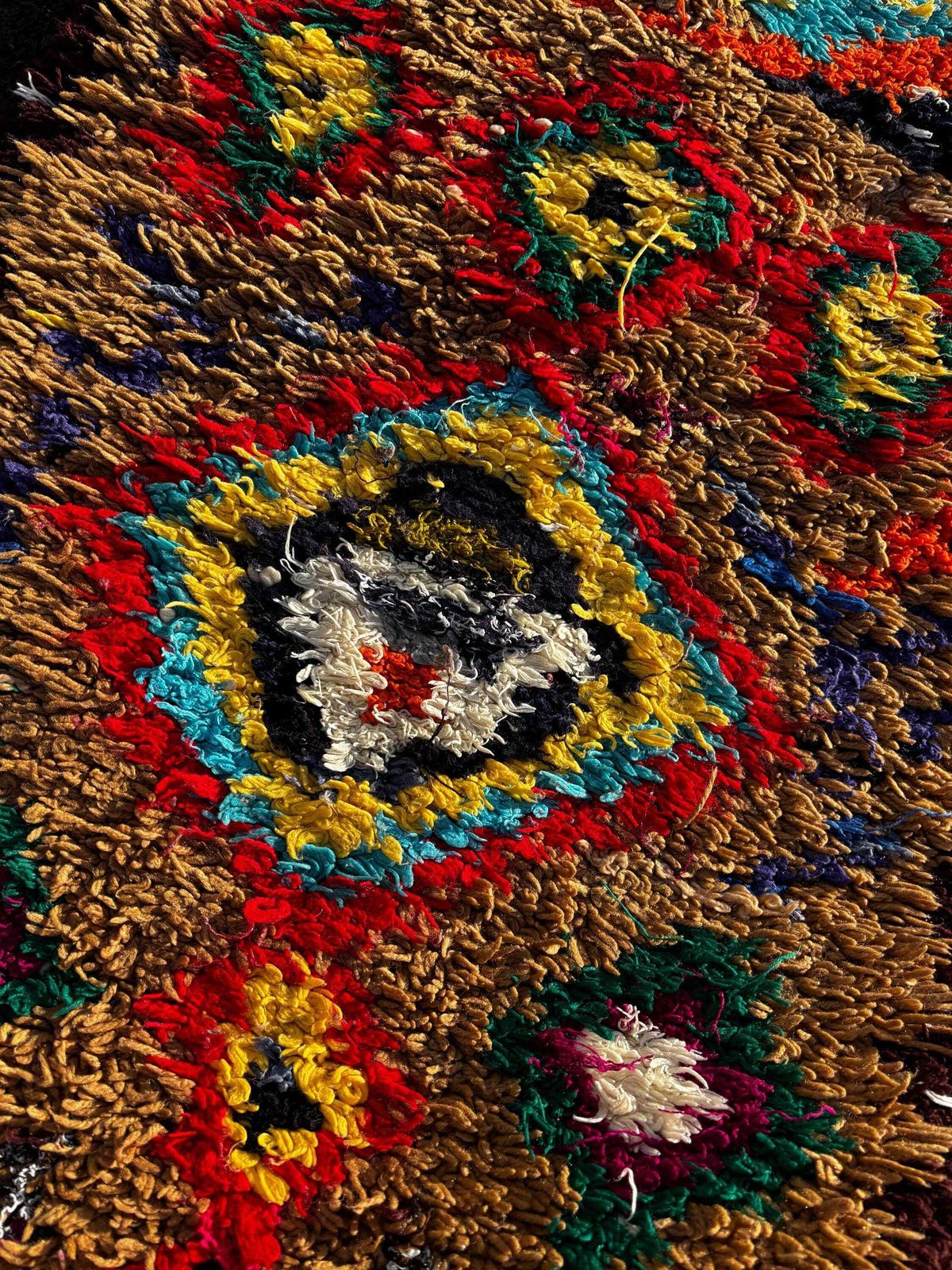Vintage Azilal Hallway Rug 90x190 Cm – Moroccan Berber Rug From The 1980s – Handmade Wool – Unique Piece photo vinterior