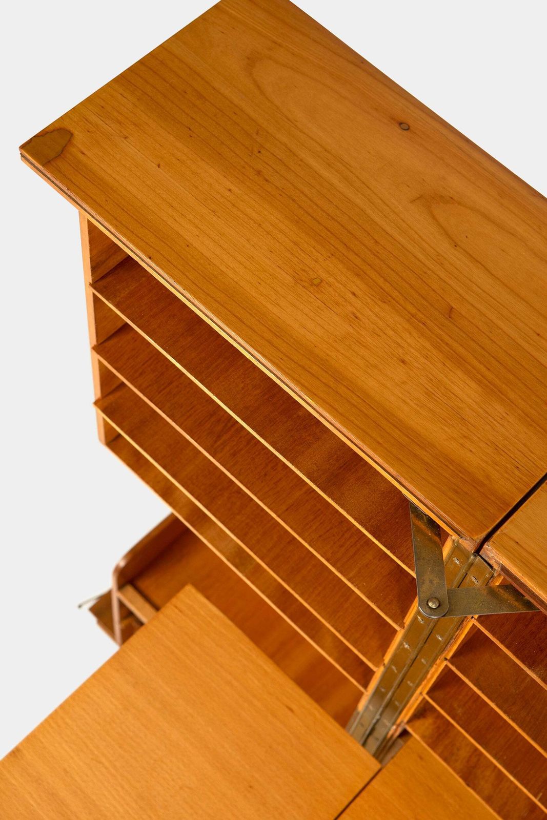 photo vintage Mummenthaler & Meier, “Magic Box” Secretary Desk, Pag Basel, Switzerland, 1940s