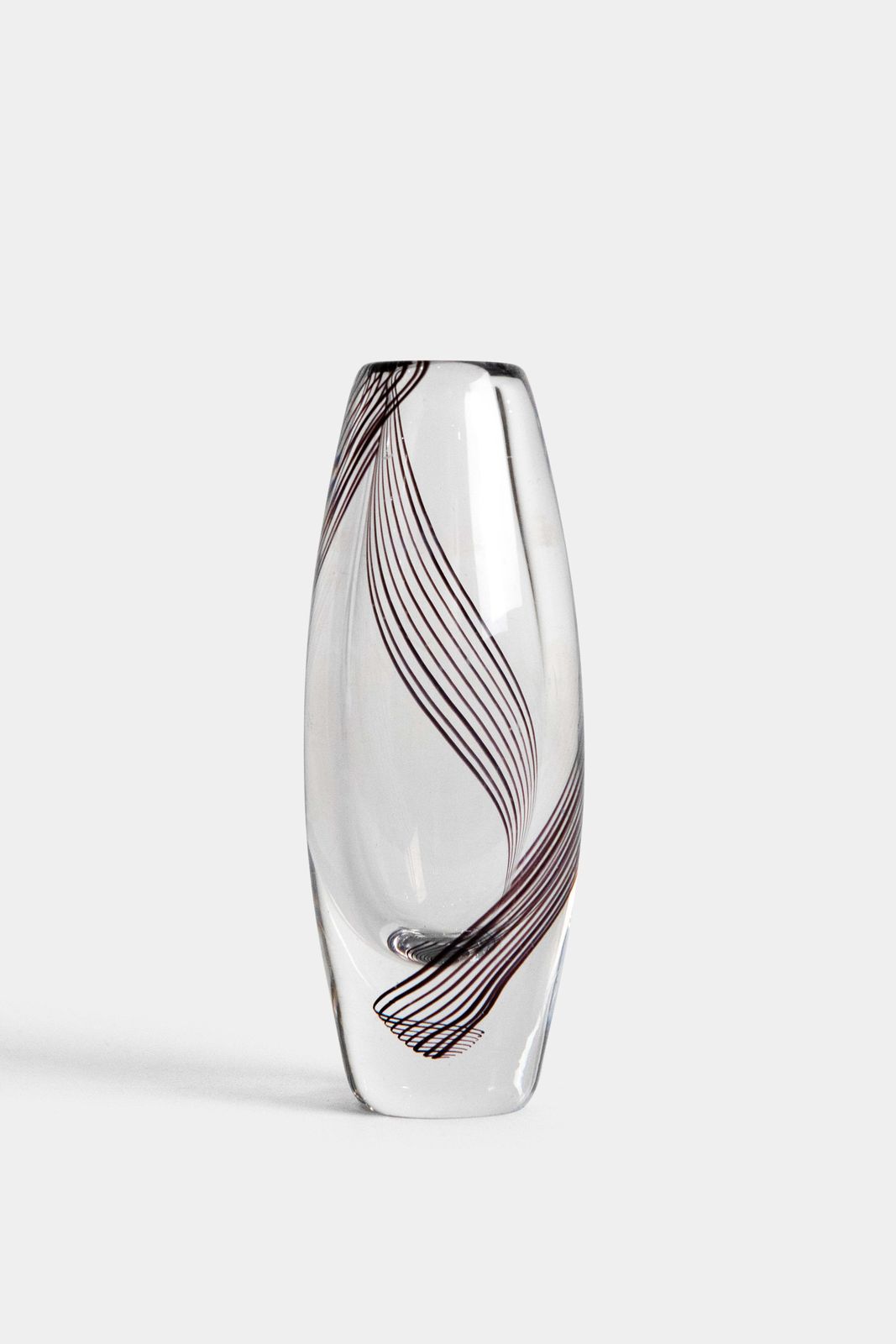 Vicke Lindstrand, Kosta Boda, Art Glass Vase, Sweden, 50s photo furniture
