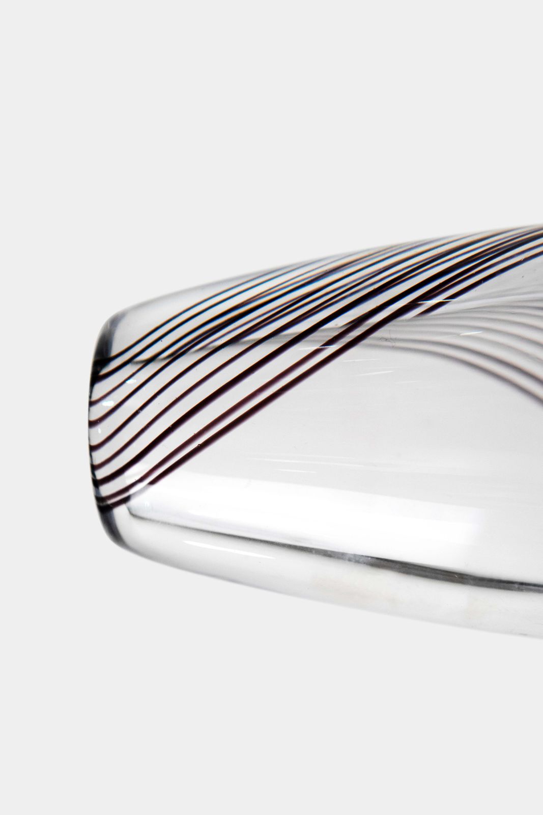 Vicke Lindstrand, Kosta Boda, Art Glass Vase, Sweden, 50s photo buy