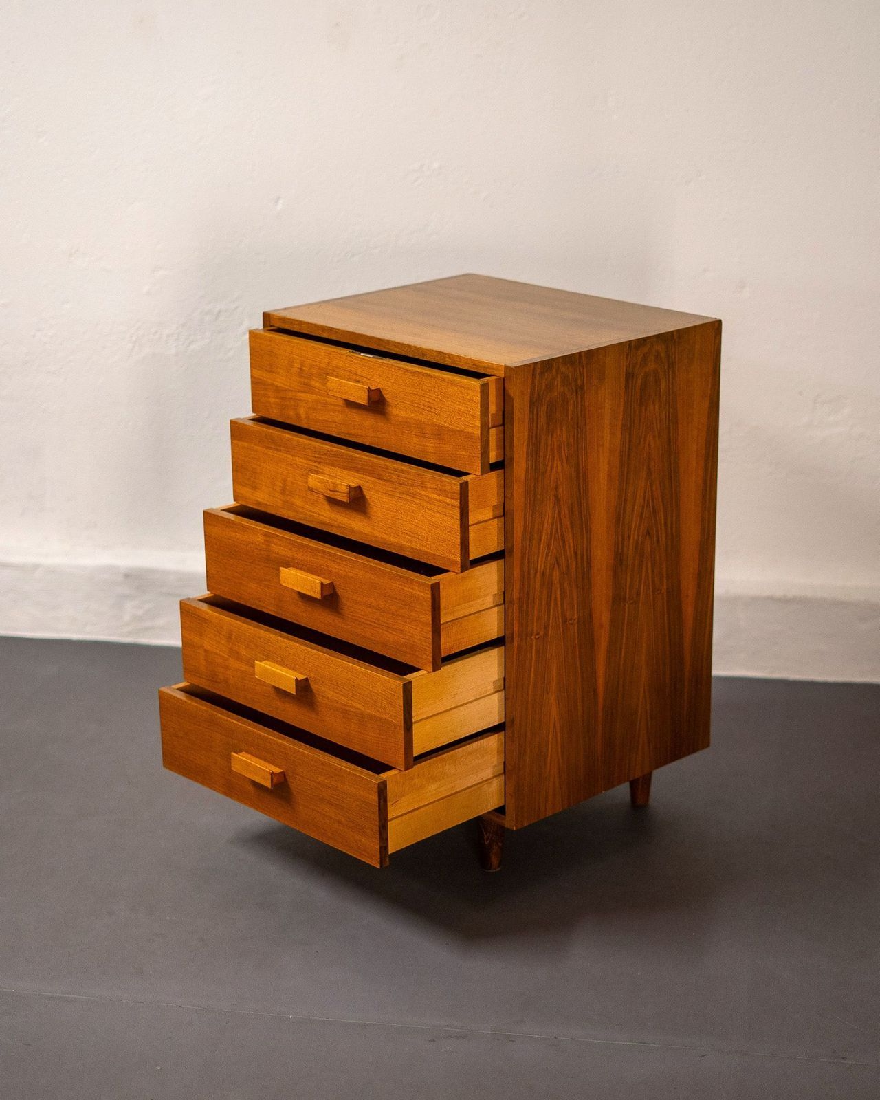 Mid Century Chest Of Drawers Or Nightstand photo Furniture