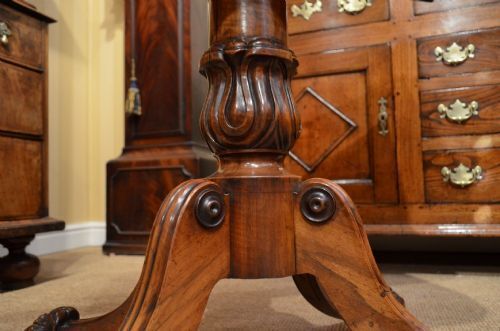 3250.0 19th Century Regency Goncalo Alves Card Games Table In The Manner Of Gillows. photo