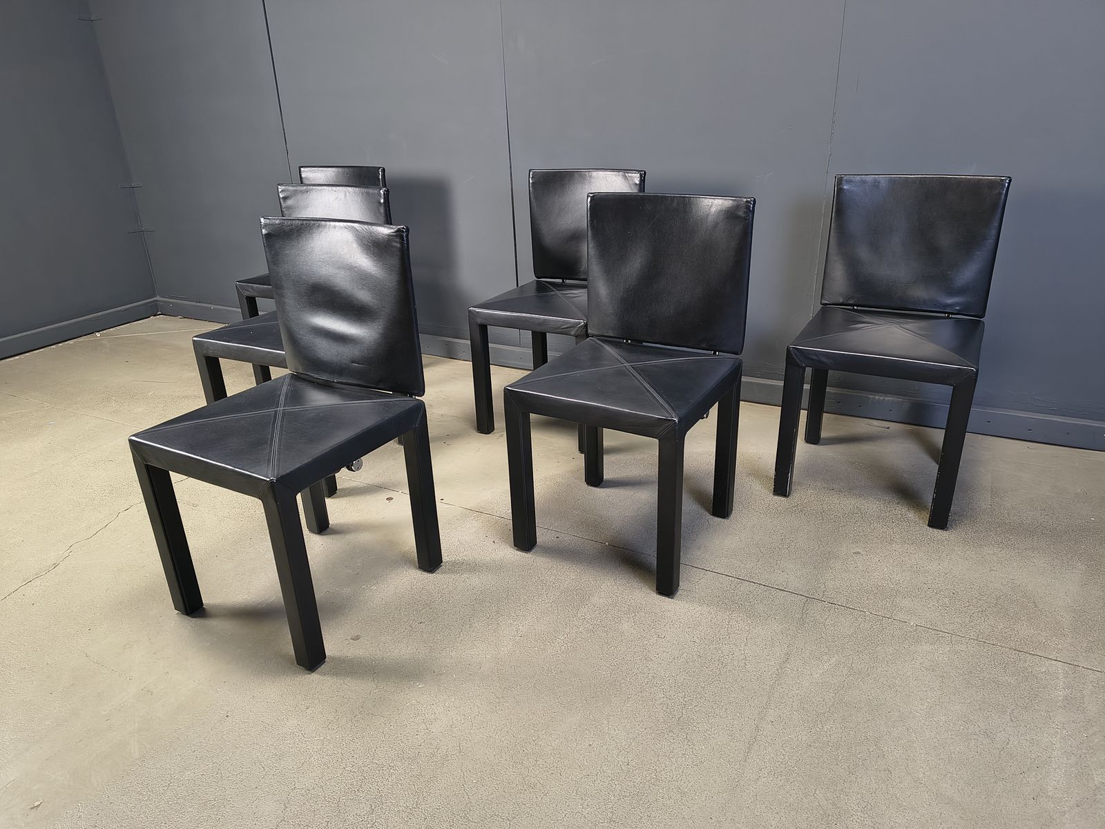 photo for sale Arcadia Dining Chairs By Paolo Piva For B& B Italia Set Of 6