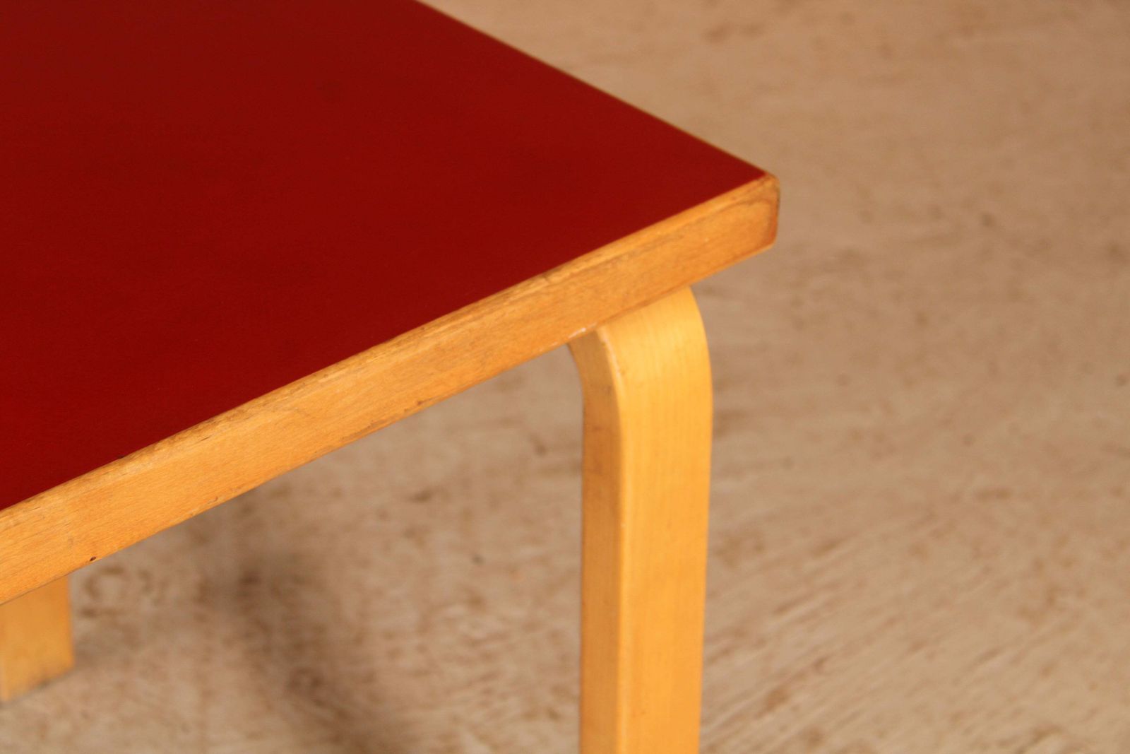 Mid Century Alvar Aalto Children's Table And Chair Model 68 By Artek, Finland, Circa 1960s. photo 875.0