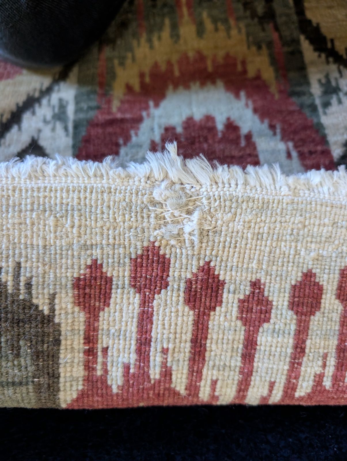 Luke Irwin Ikat 7 Hand Knotted Custom Rug (5.35x1.83m) £16.8k Rrp photo Textiles