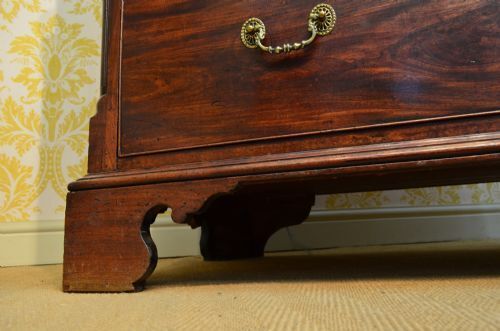 Beautiful George III Mahogany Chest On Chest photo vintage