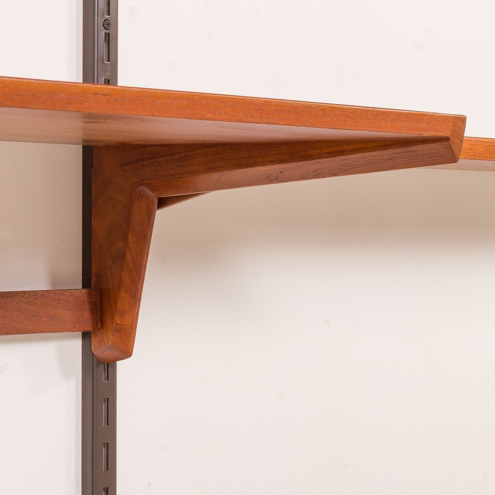 Furniture Kai Kristiansen Shelving Unit In Teak By Fm Mobler, Denmark, 1960s photo