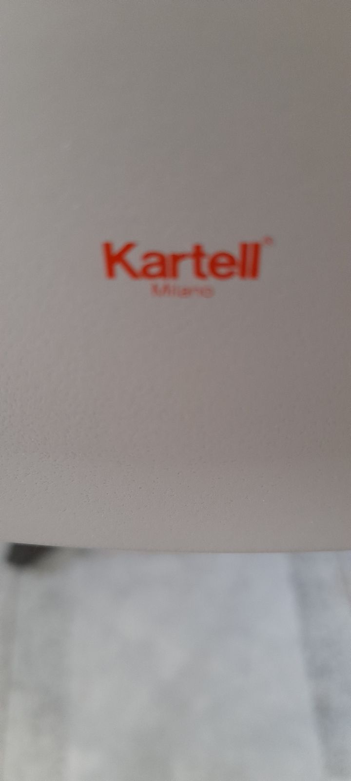 Two Kartell Masters Bar Stools In Grey photo vinterior
