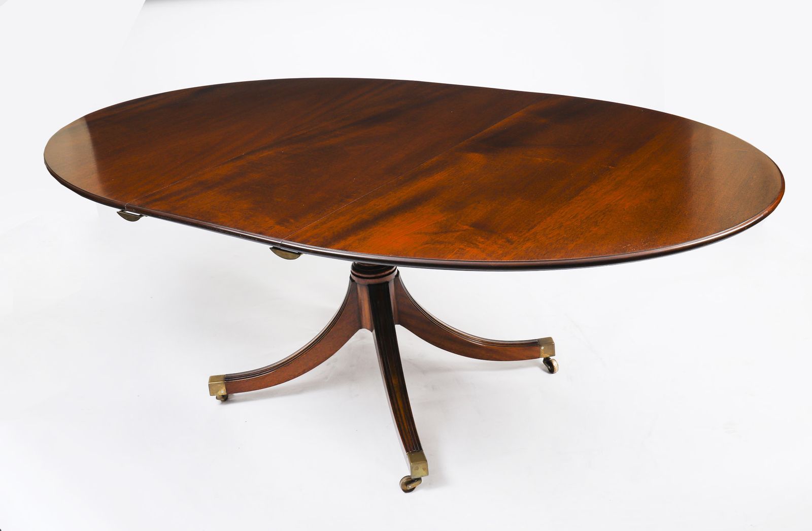 William Tillman Oval Regency Revival Dining Table Set 20th C photo furniture