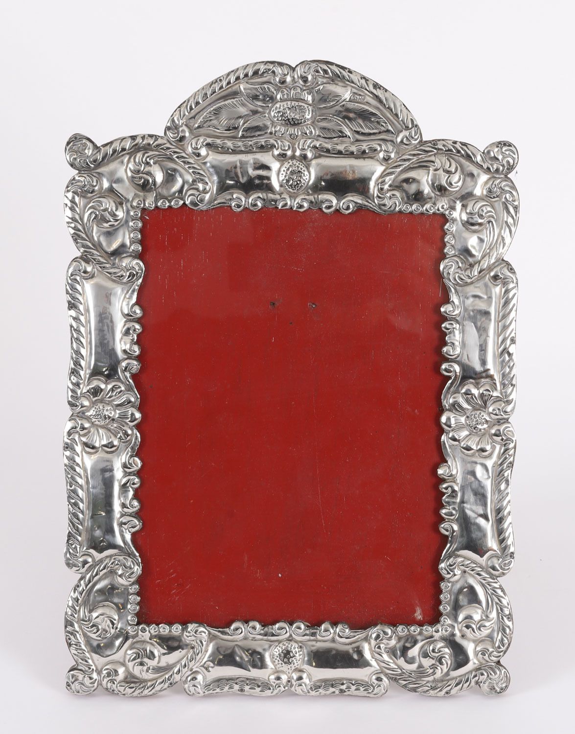 Antique 925 Silver Photo Frame Late 19th C  24x17cm Photo Size photo furniture