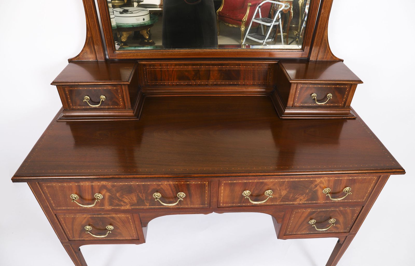 Edwardian Mahogany Dressing Table Circa 1900 photo 1750.0