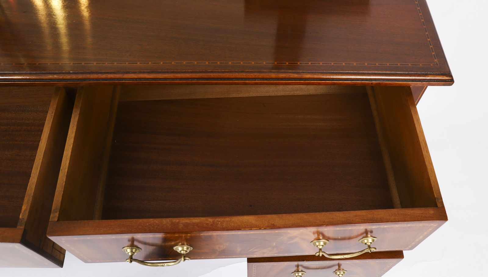 photo vintage Edwardian Mahogany Dressing Table Circa 1900