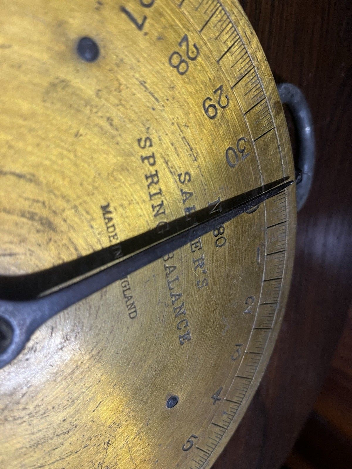 Vintage No.80 Salter’s Spring Balance 301b Scales photo for sale
