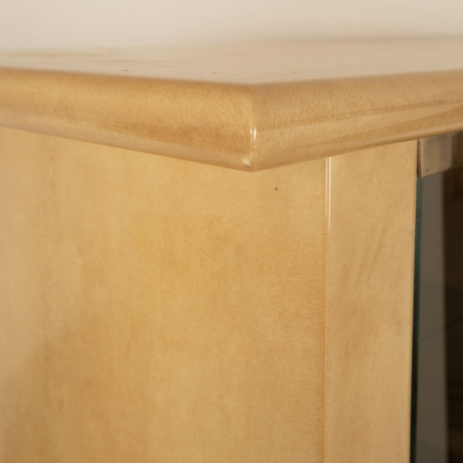 Parchment Cabinet By Aldo Tura For Tura Milano photo for sale