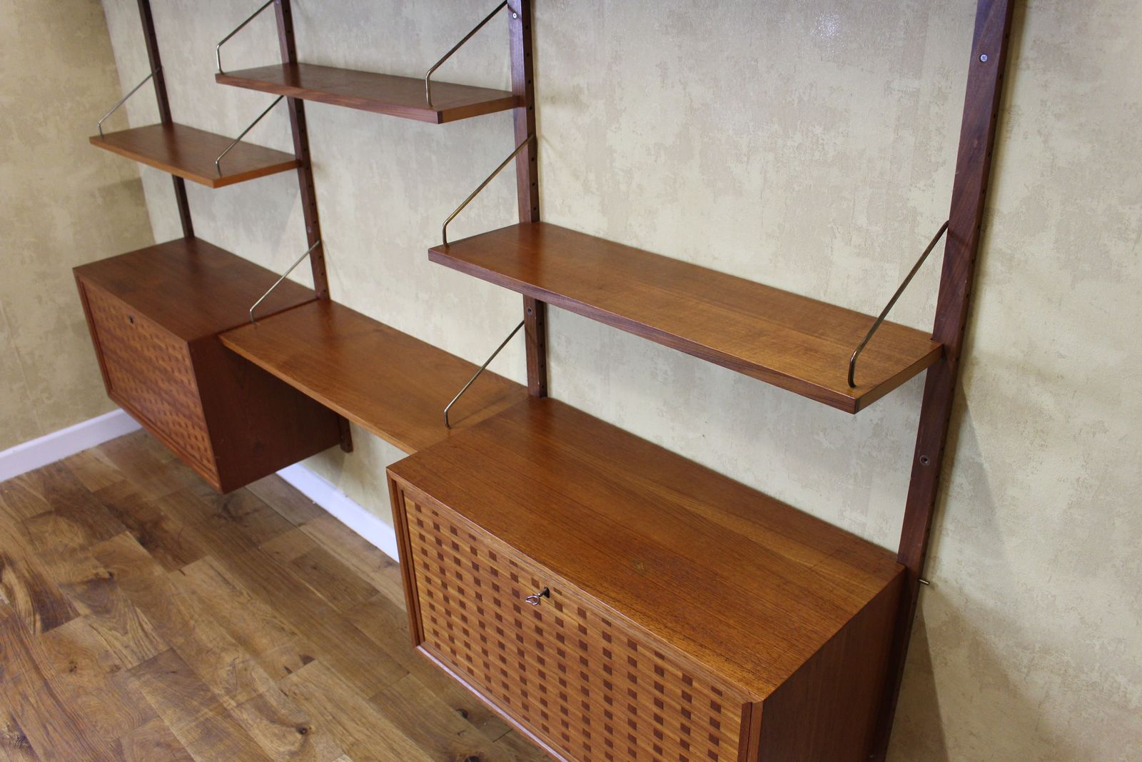 Poul Cadovius Cado Teak Royal Wall System 1960’s photo Furniture