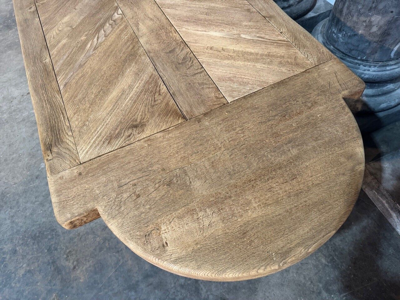 Large 3 Meter French Oak Farmhouse Dining Table photo buy