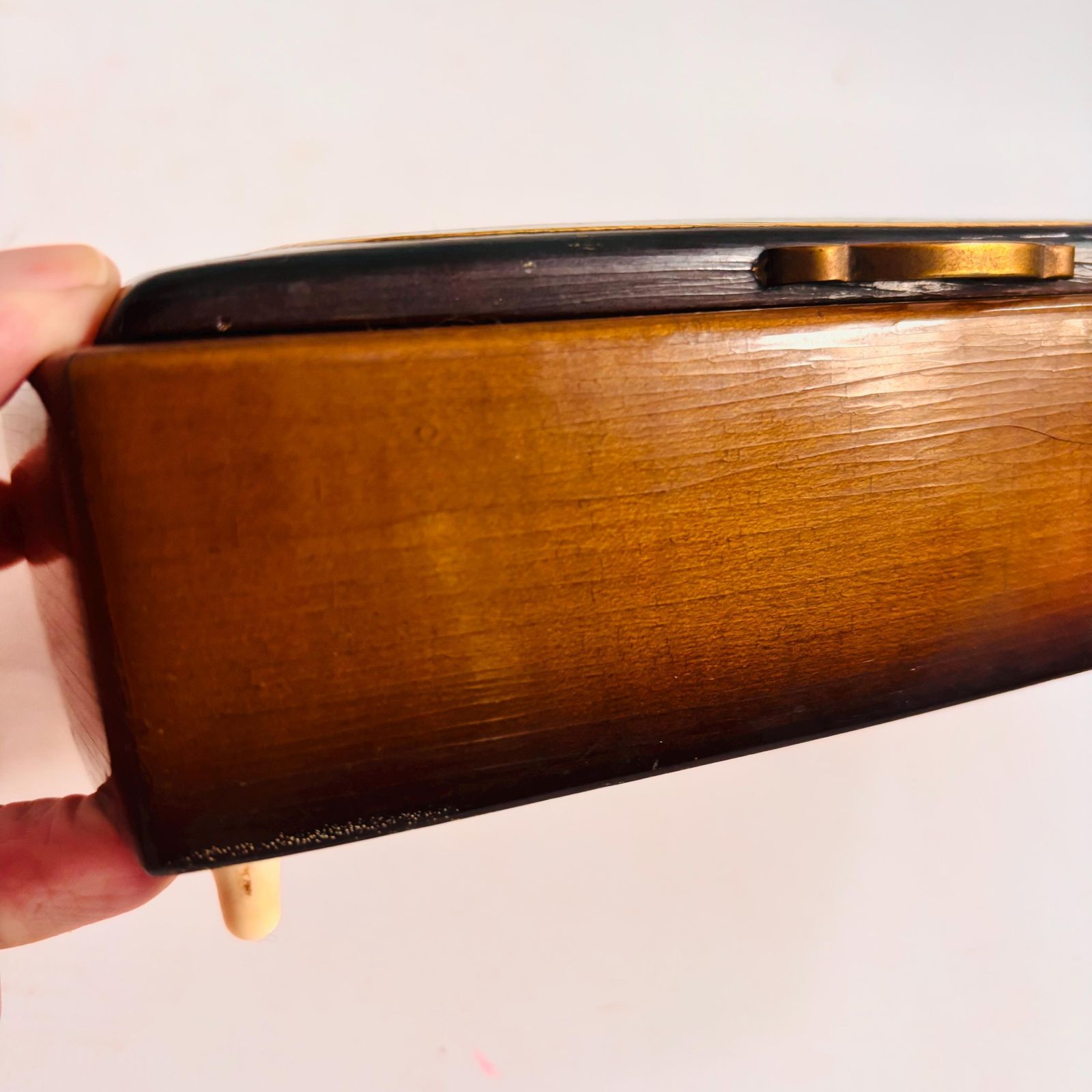 Vintage Reuge Musical Jewelry Box: Ballerina, Venice Scene photo Home Decor