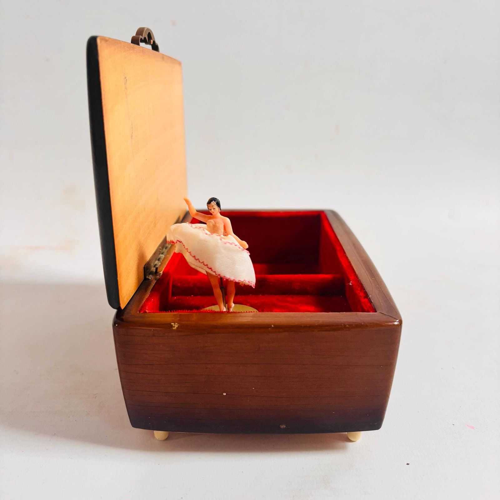 Vintage Reuge Musical Jewelry Box: Ballerina, Venice Scene photo buy