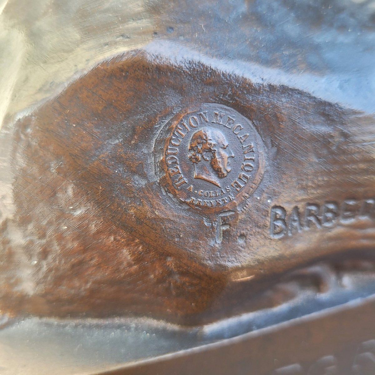Allegrain   Barbedienne, Venus At The Bath, Signed Bronze, 19th Century photo furniture