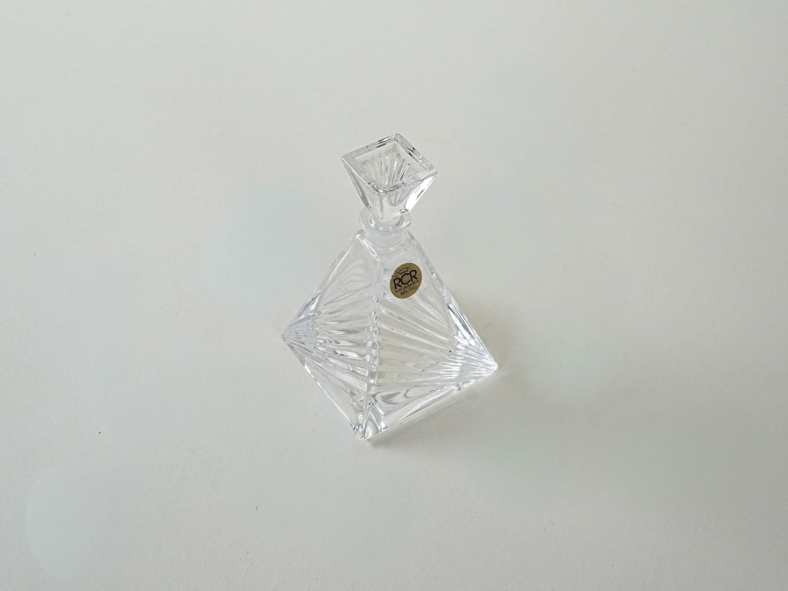 Glass Carafe Italian Design 1970s  Manufactured By Rcr Cristalleria Italiana photo 259.0