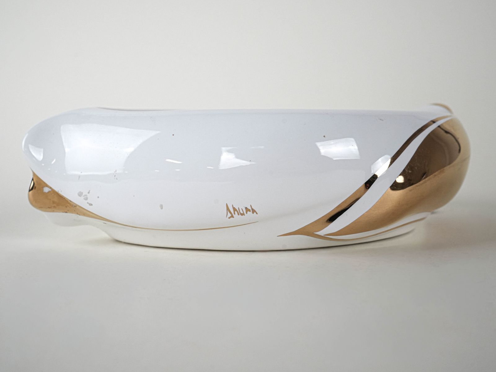 Porcelain Platter, Italian Design, 1970s, Production: Italy photo buy