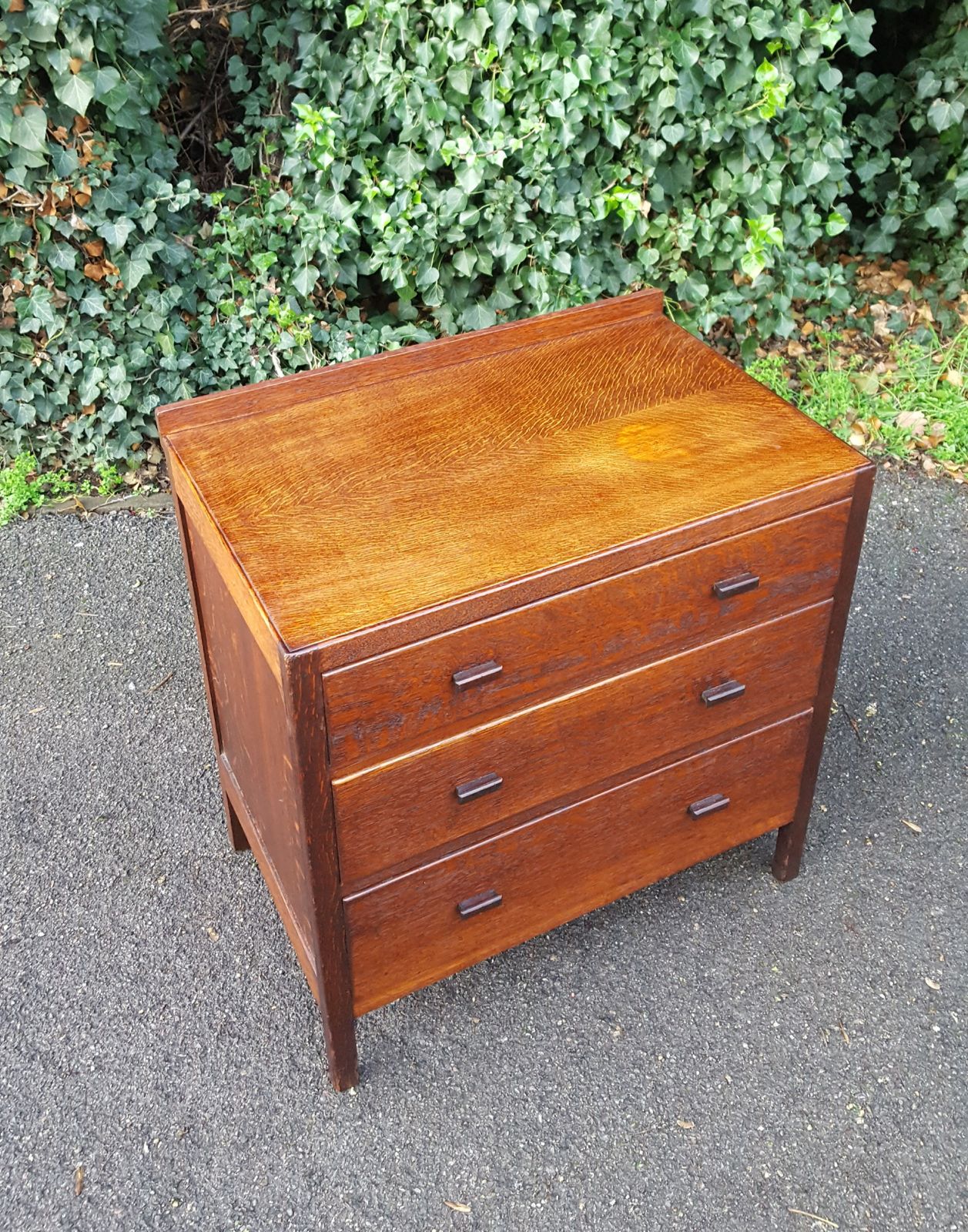 Heals Oak Chest Of Drawers Russet Oak Collection