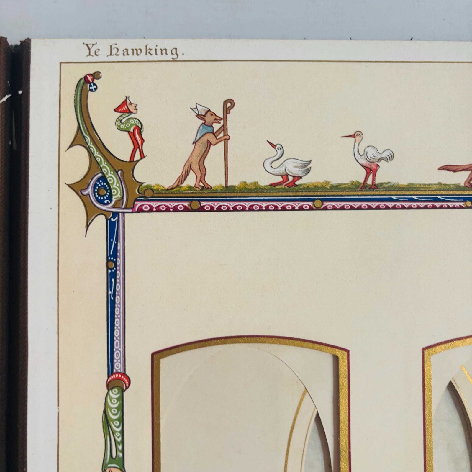 photo furniture Antique Leather Album | Medieval Illuminated Manuscript Art, British Museum