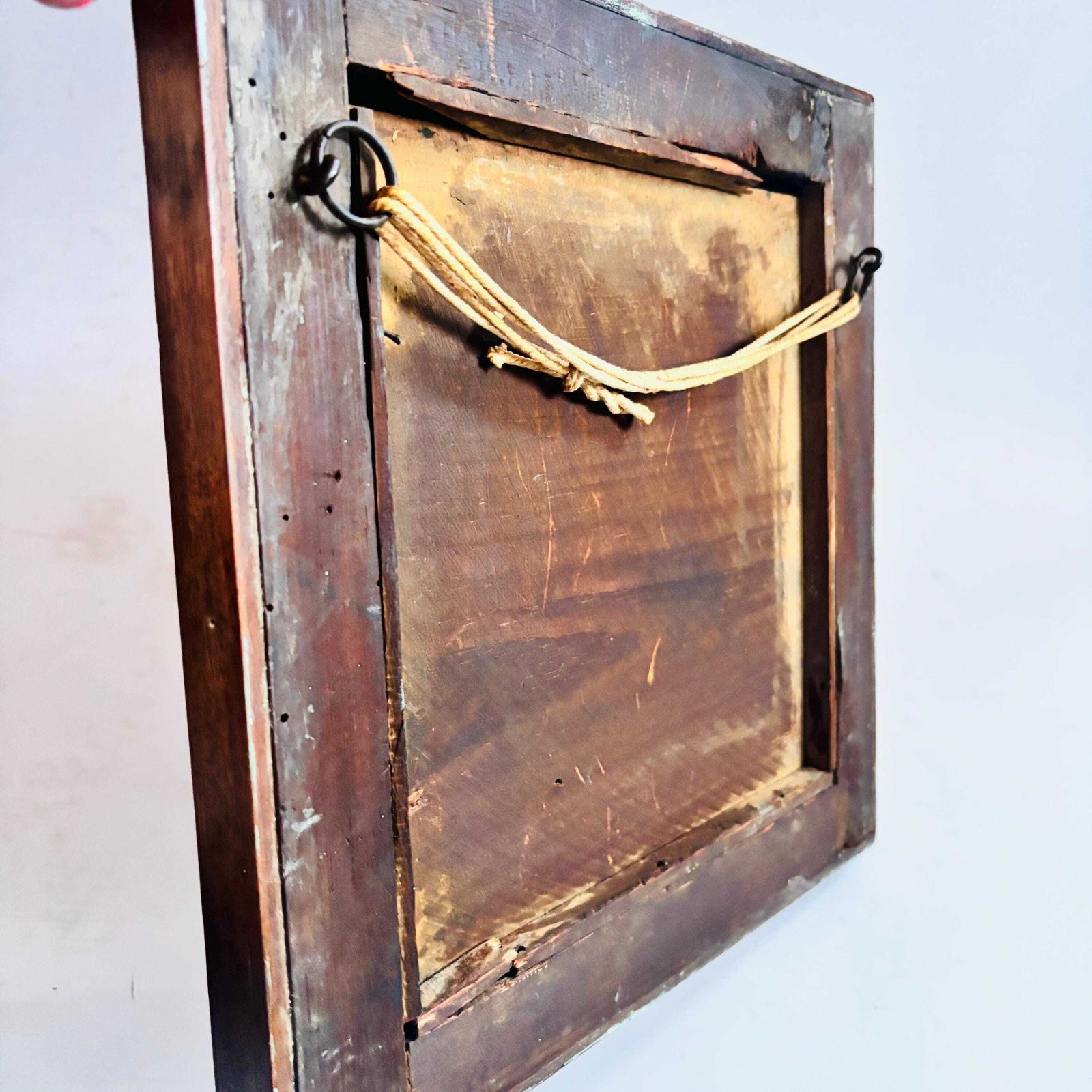 Exquisite 1900s Antique Victorian Mahogany Hall Bevelled Mirror photo Home Decor