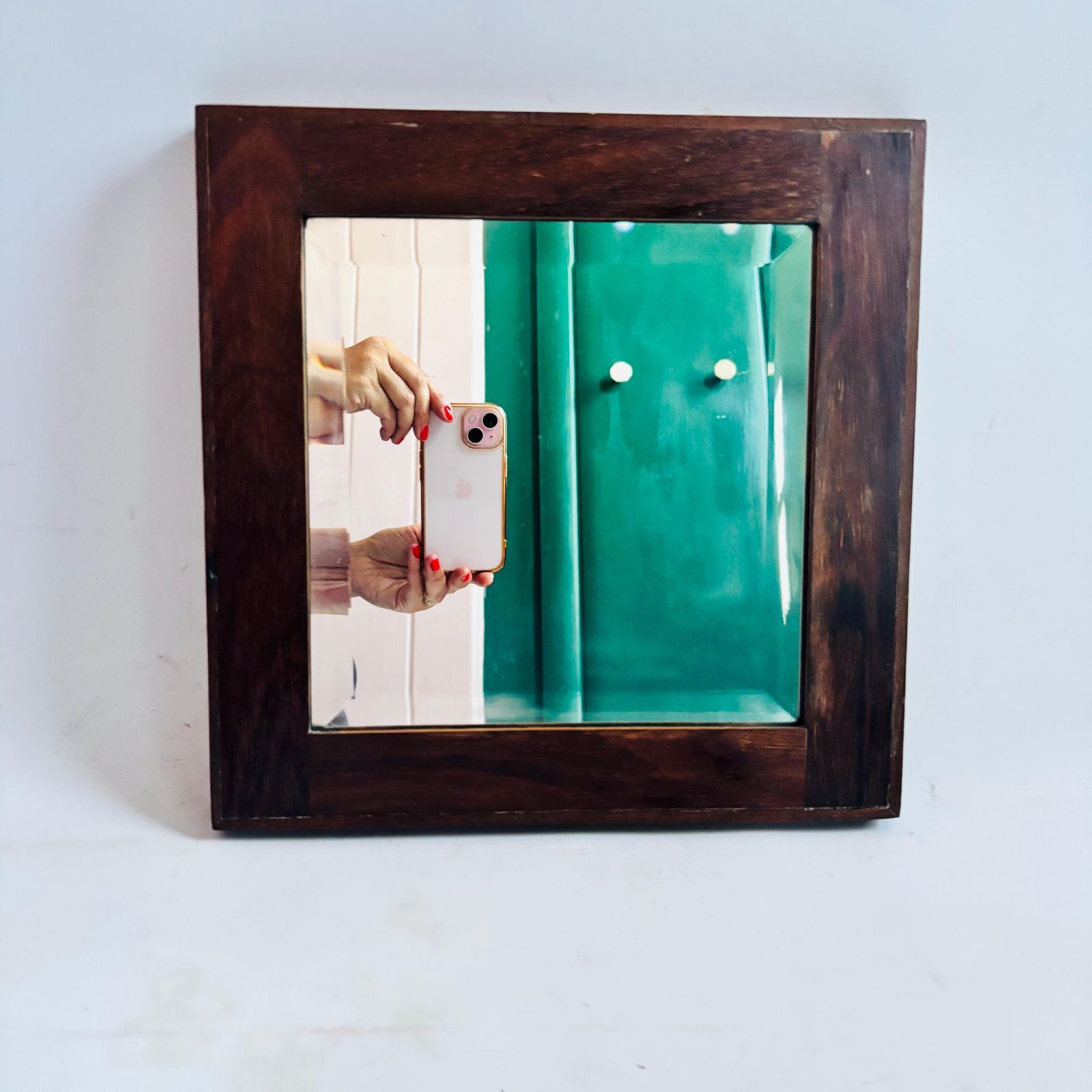 Exquisite 1900s Antique Victorian Mahogany Hall Bevelled Mirror photo vinterior