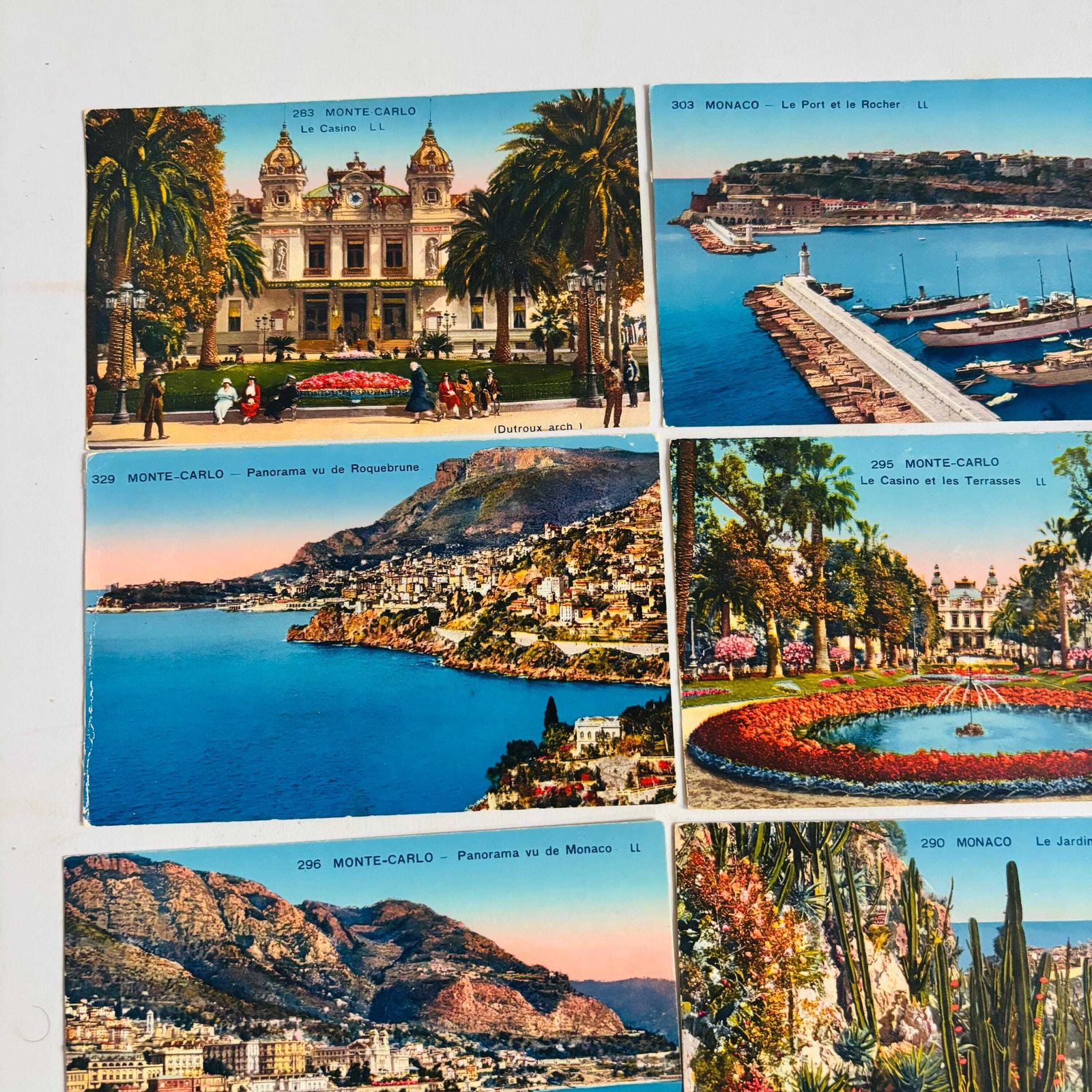 Vintage Monaco Postcards, 1950s French Riviera Views, Set Of 12 photo 89.0