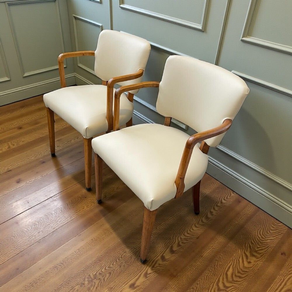 Pair Of Art Deco Side Chairs, 1930s photo 1495.0