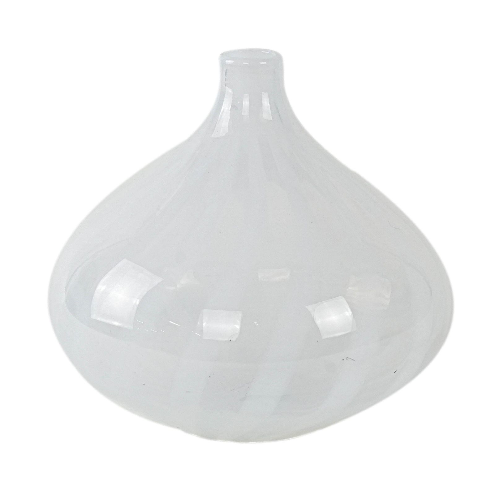 Glass Vase, Italian Design, 1960s, Made In Italy