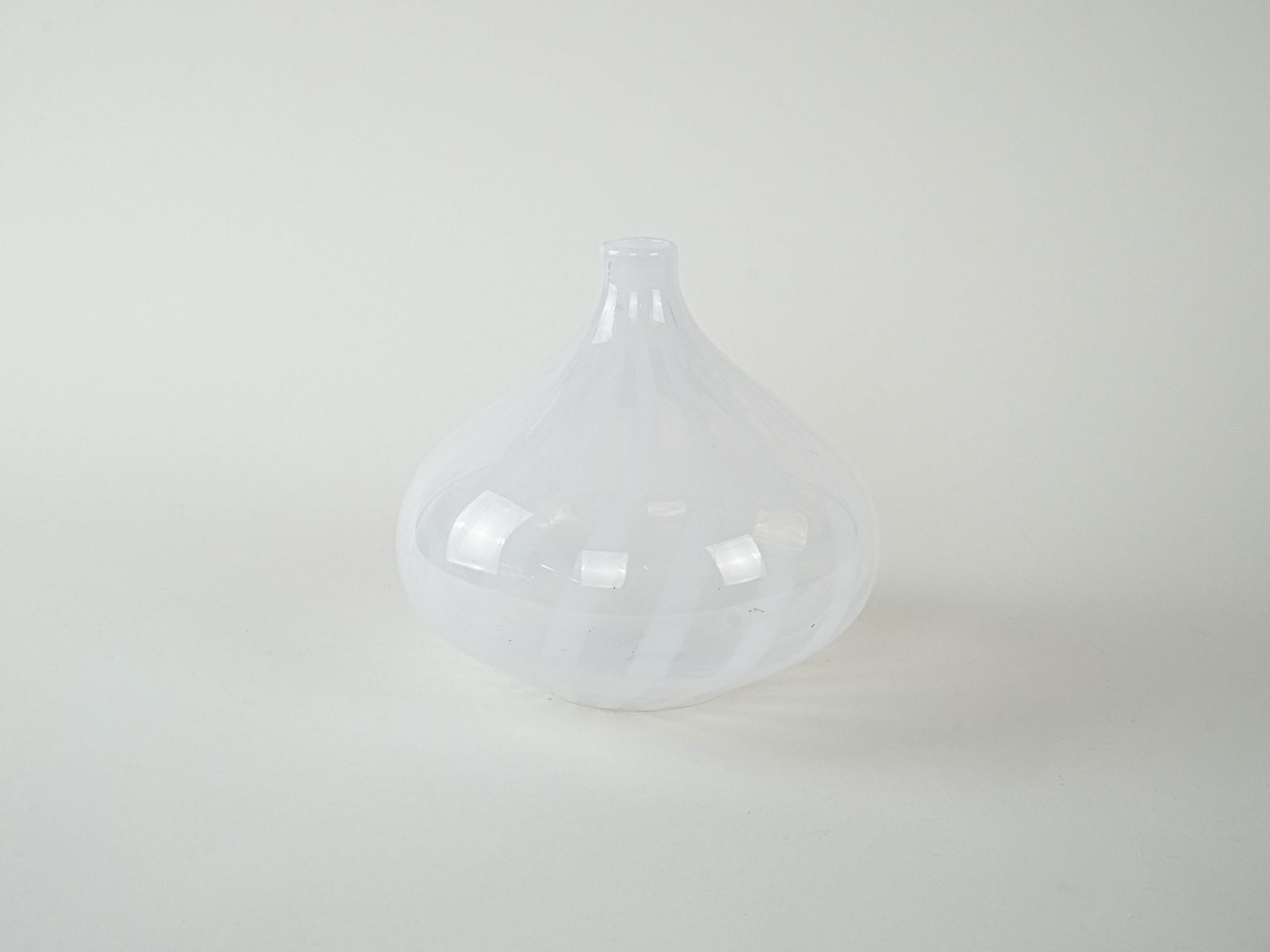 Glass Vase, Italian Design, 1960s, Made In Italy photo for sale