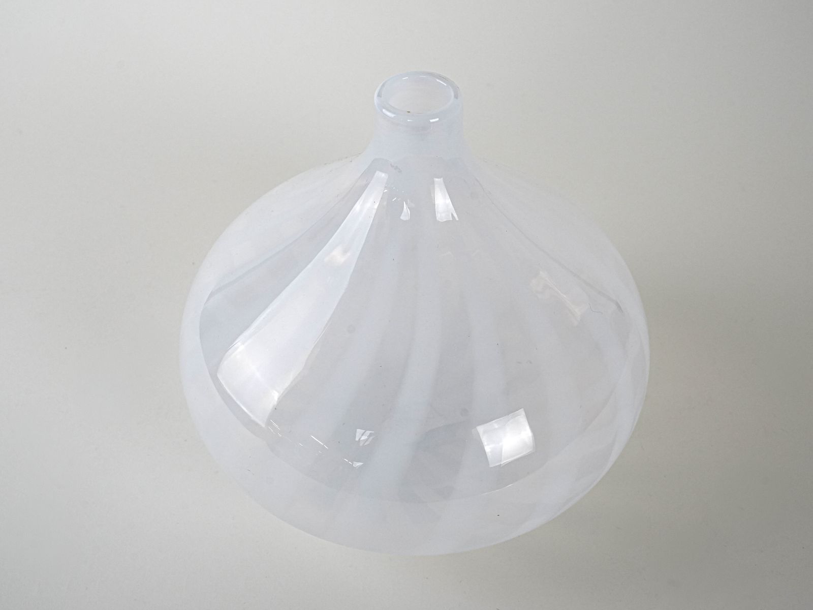 Glass Vase, Italian Design, 1960s, Made In Italy photo vinterior