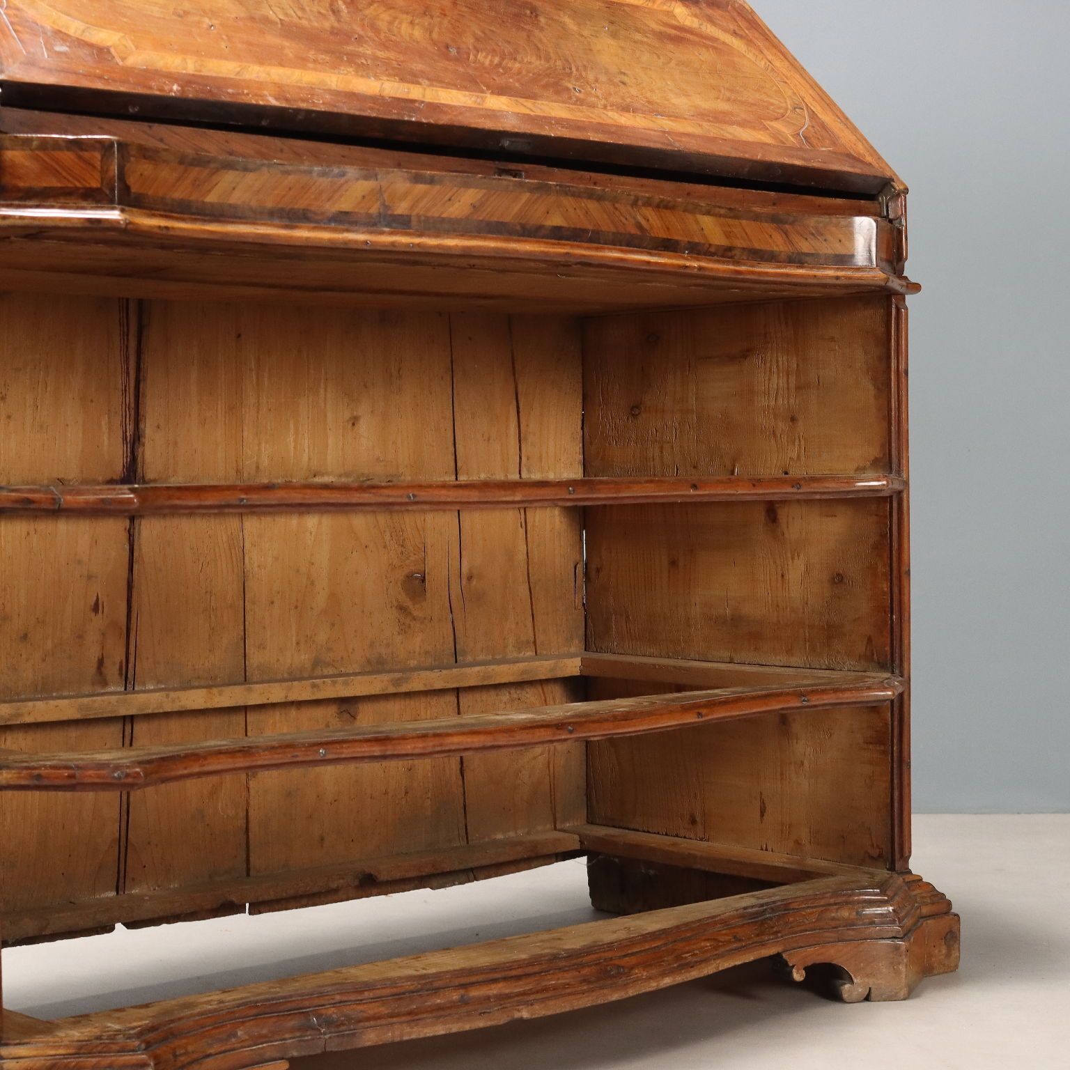 photo buy Antique Flap Cabinet Walnut Italy XVII Century
