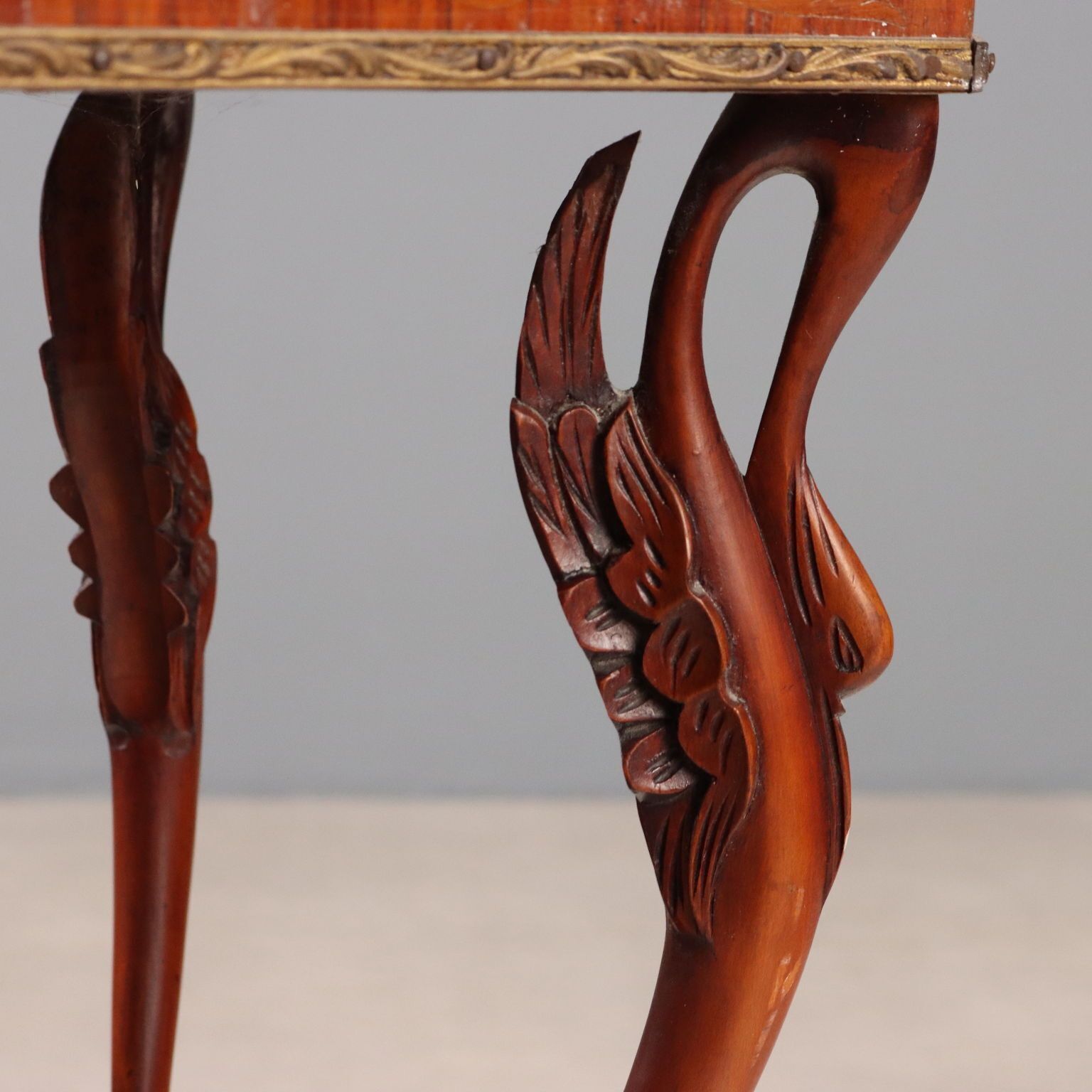 Antique Small Table Fruit Wood Bois De Rose XX Century photo Furniture