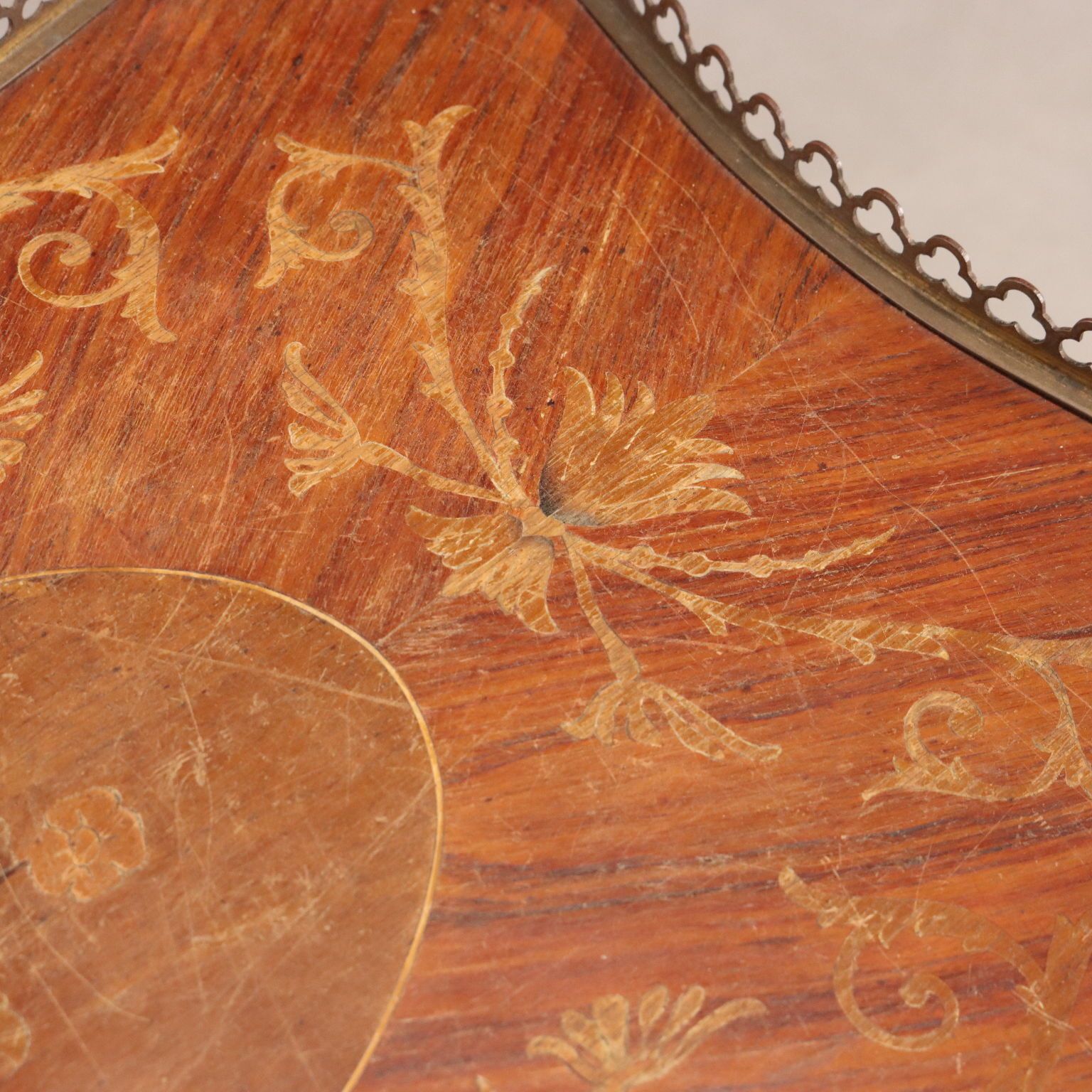 photo for sale Antique Small Table Fruit Wood Bois De Rose XX Century