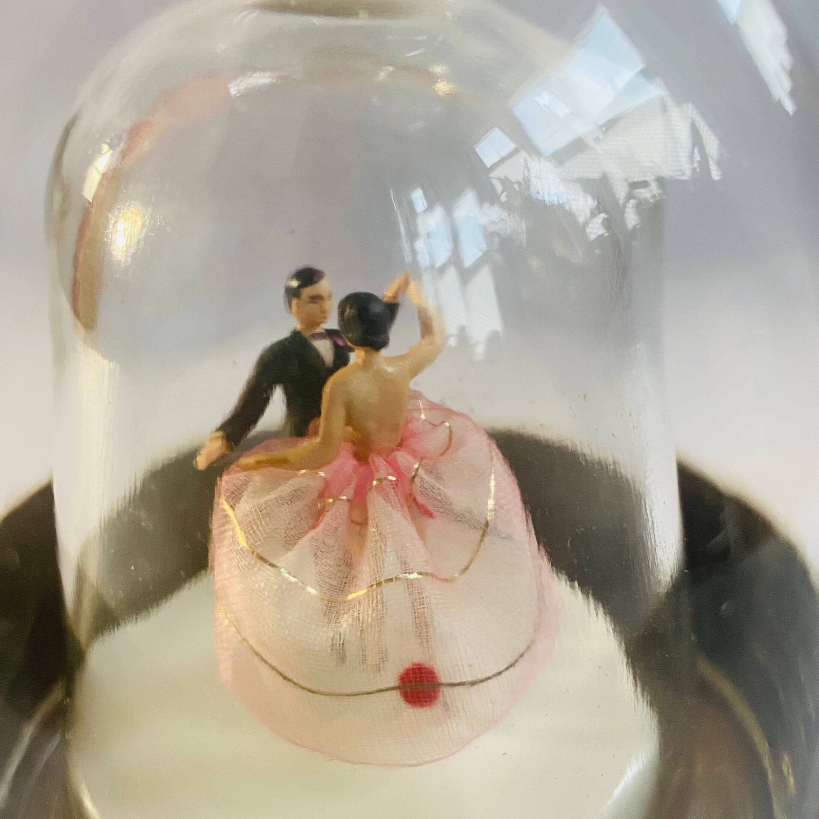 Rare French Ballerina Music Decanter: Mid Century Bols Prince Bottle photo Home Decor