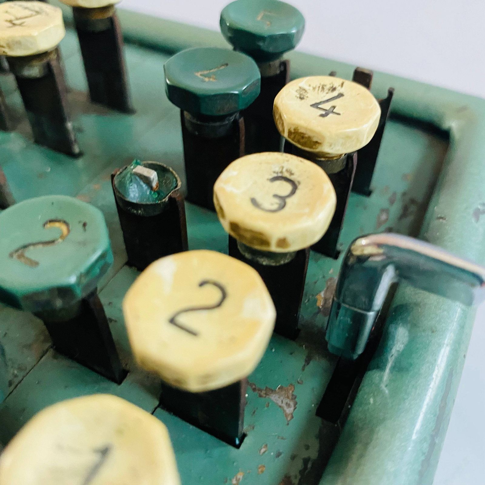 Antique Plus Bell Punch Calculator /Mid Century 1950s Accountancy Tool / Antique Calculator Peaky Blinders photo buy