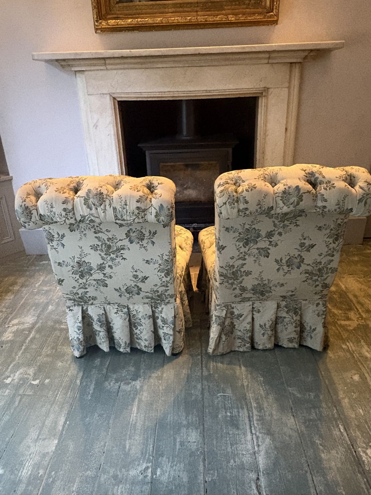 Pair Of Beautiful French Chairs photo 595.0